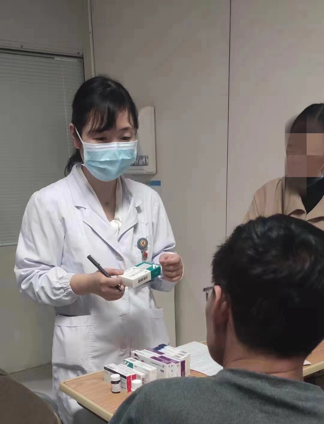 南京市第一医院临床药师张倩 受访者供图 南京市第一医院临床药师张倩 受访者供图